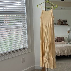 Z supply maxi dress yellow